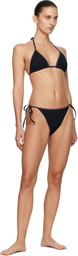 Hunza G Black Gina Swarovski Bikini