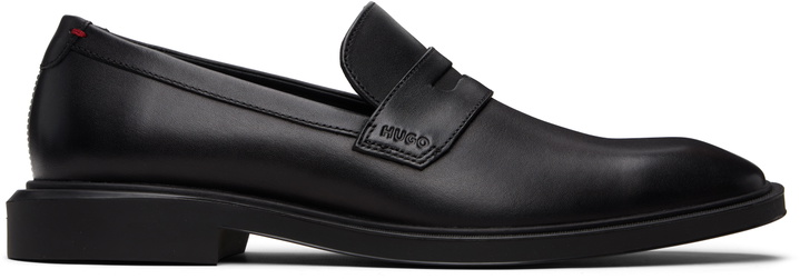Photo: Hugo Black Penny Trim Loafers