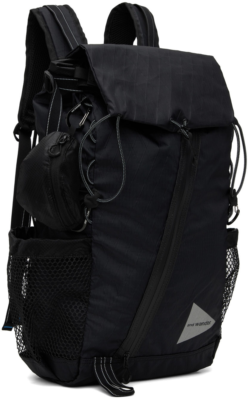 and wander Black X-Pac 30L Backpack and Wander