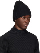 HOMME PLISSÉ ISSEY MIYAKE Black Blooming Beanie