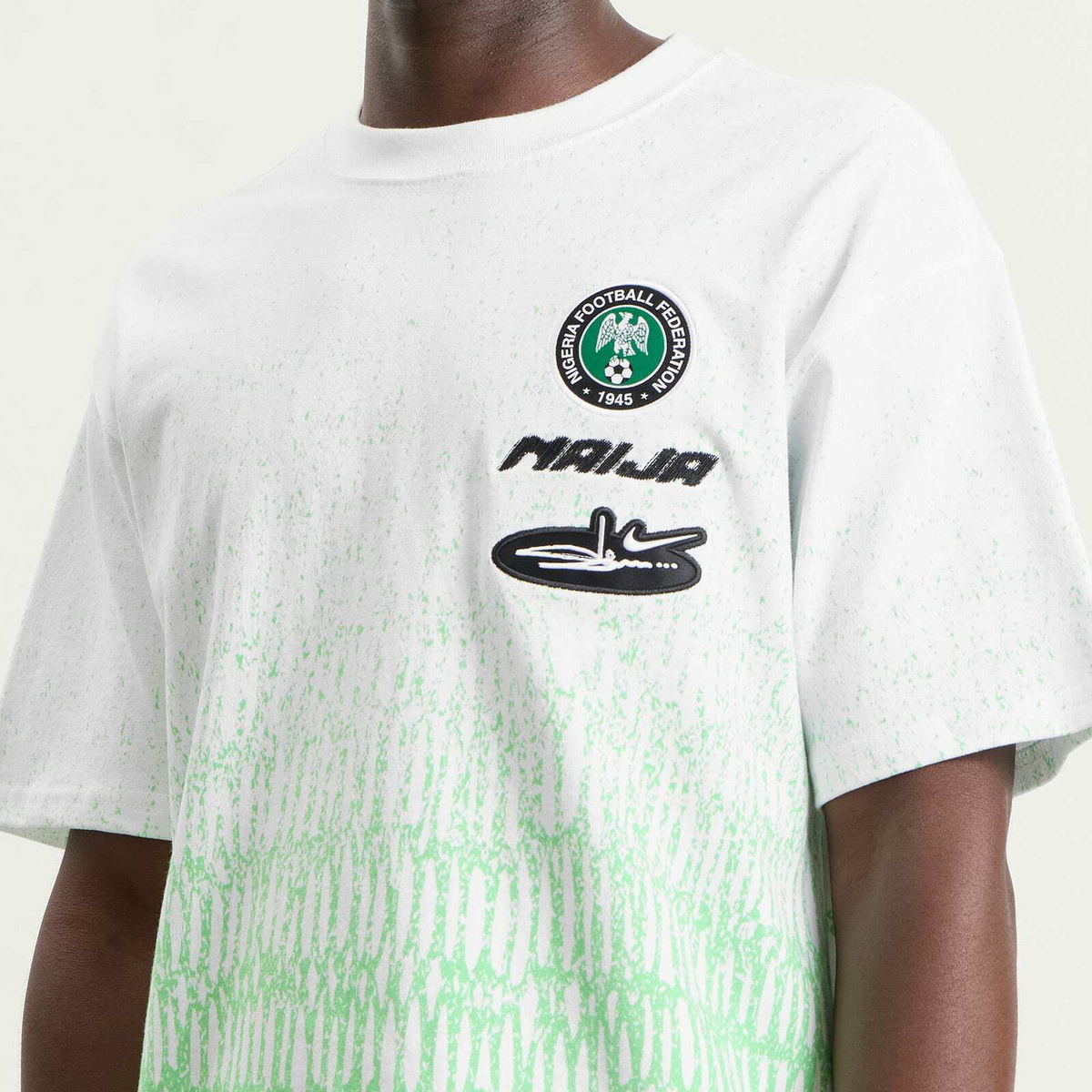 Nike Men's x Slawn Nigeria T-Shirt in White