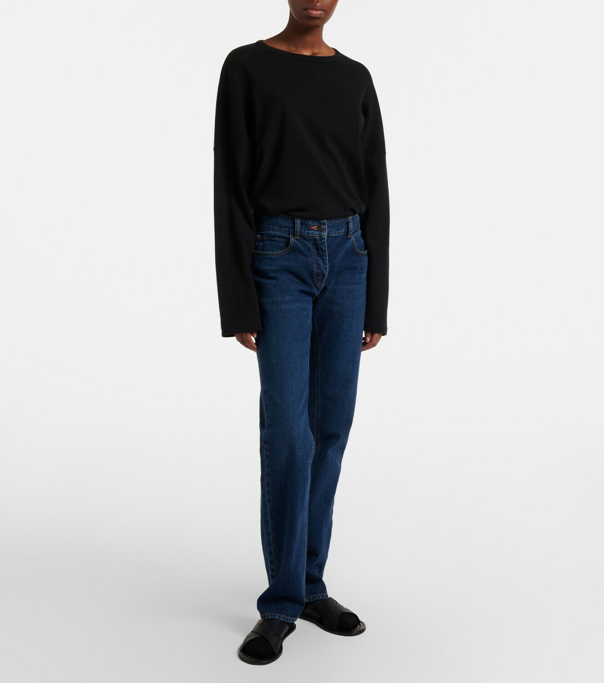 The Row Bodhi straight jeans