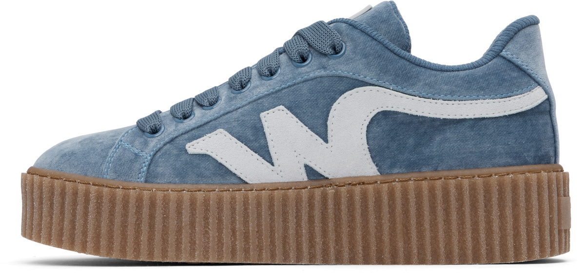 Weekend Max Mara Blue Dedalo Sneakers