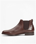 Brooks Brothers Men's Leather Chelsea Boots | Brown