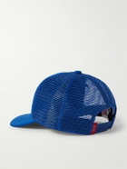 Cherry Los Angeles - Hollywood Logo-Print Mesh and Canvas Trucker Cap