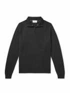 Derek Rose - Finley Cashmere Half-Zip Sweater - Black