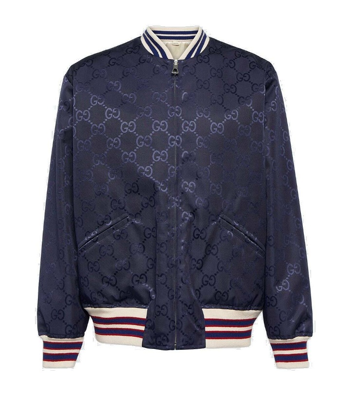 Photo: Gucci GG reversible canvas jacket