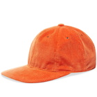 Poten Men's Corduroy Cap in Orange