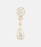 Sophie Bille Brahe - Goutte 18kt gold single earring with diamonds