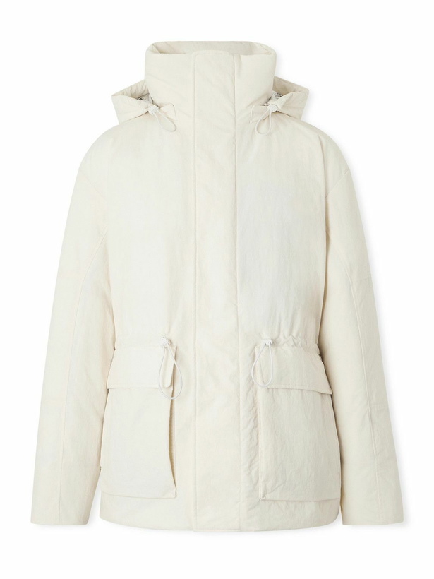 Photo: Laminar - Shell Hooded Down Parka - White