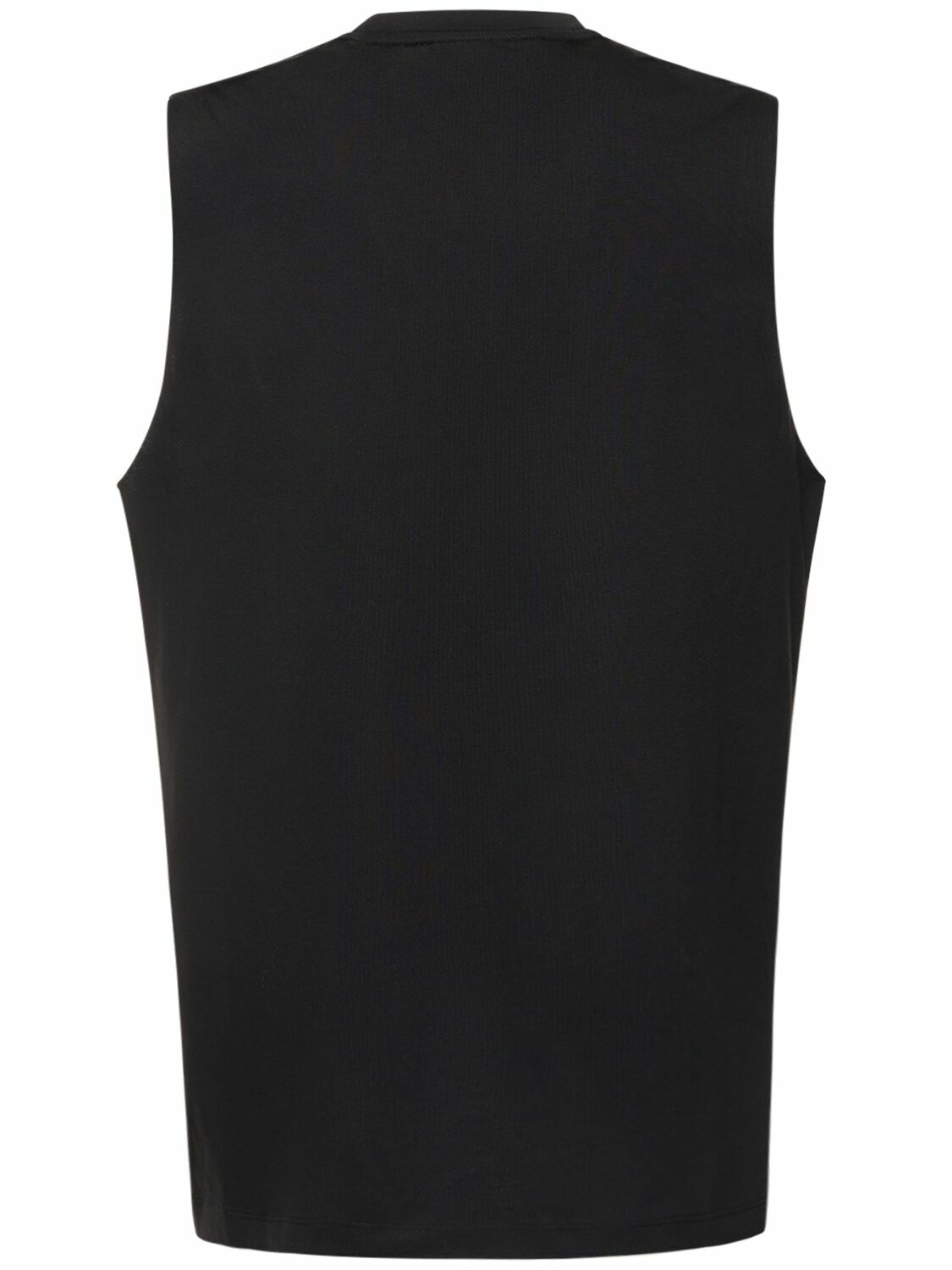 RAF SIMONS - Printed Jersey Sleeveless T-shirt