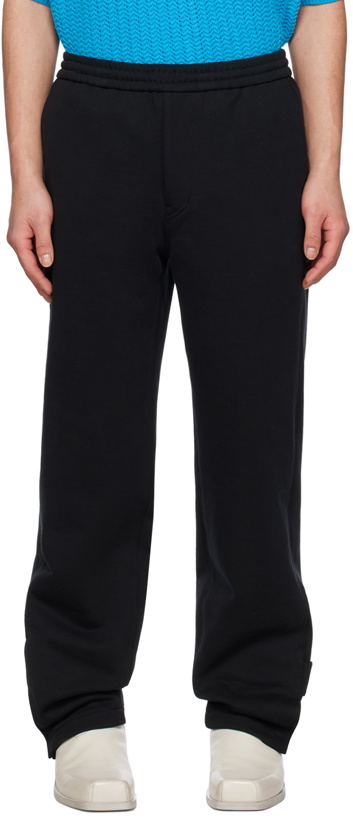 Photo: Solid Homme Black Banded Trousers