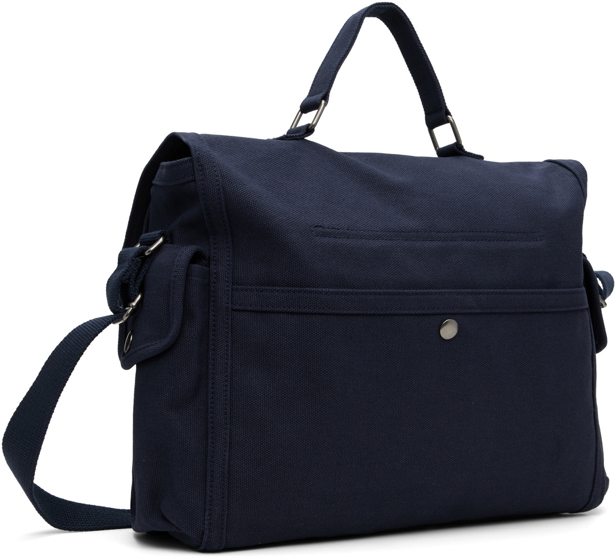 A.P.C. Navy 'Récupération' Messenger Bag