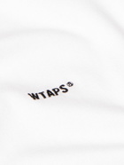 WTAPS - Logo-Embroidered Cotton-Jersey T-Shirt - White