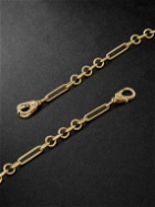 Foundrae - Sister Hook Gold Diamond Chain Necklace