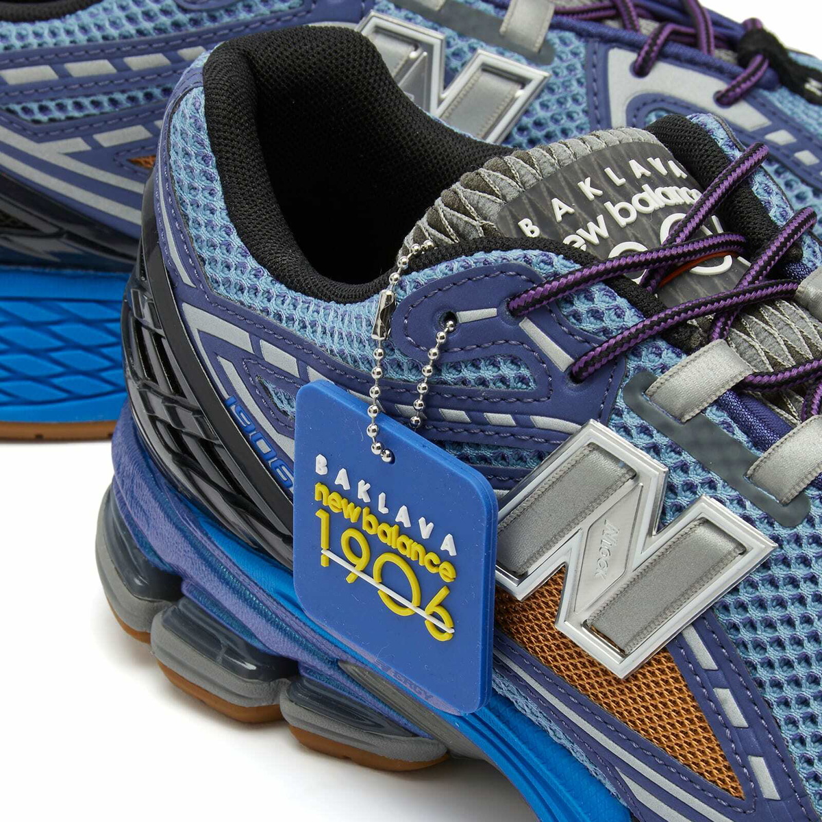 New Balance x Action Bronson M1906RON Sneakers in Blue New New Balance x Action Bronson M1906RON Sneakers in Blue New