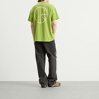 Polar Skate Co. Men's Stroke Logo Contrast T-Shirt in Peridot