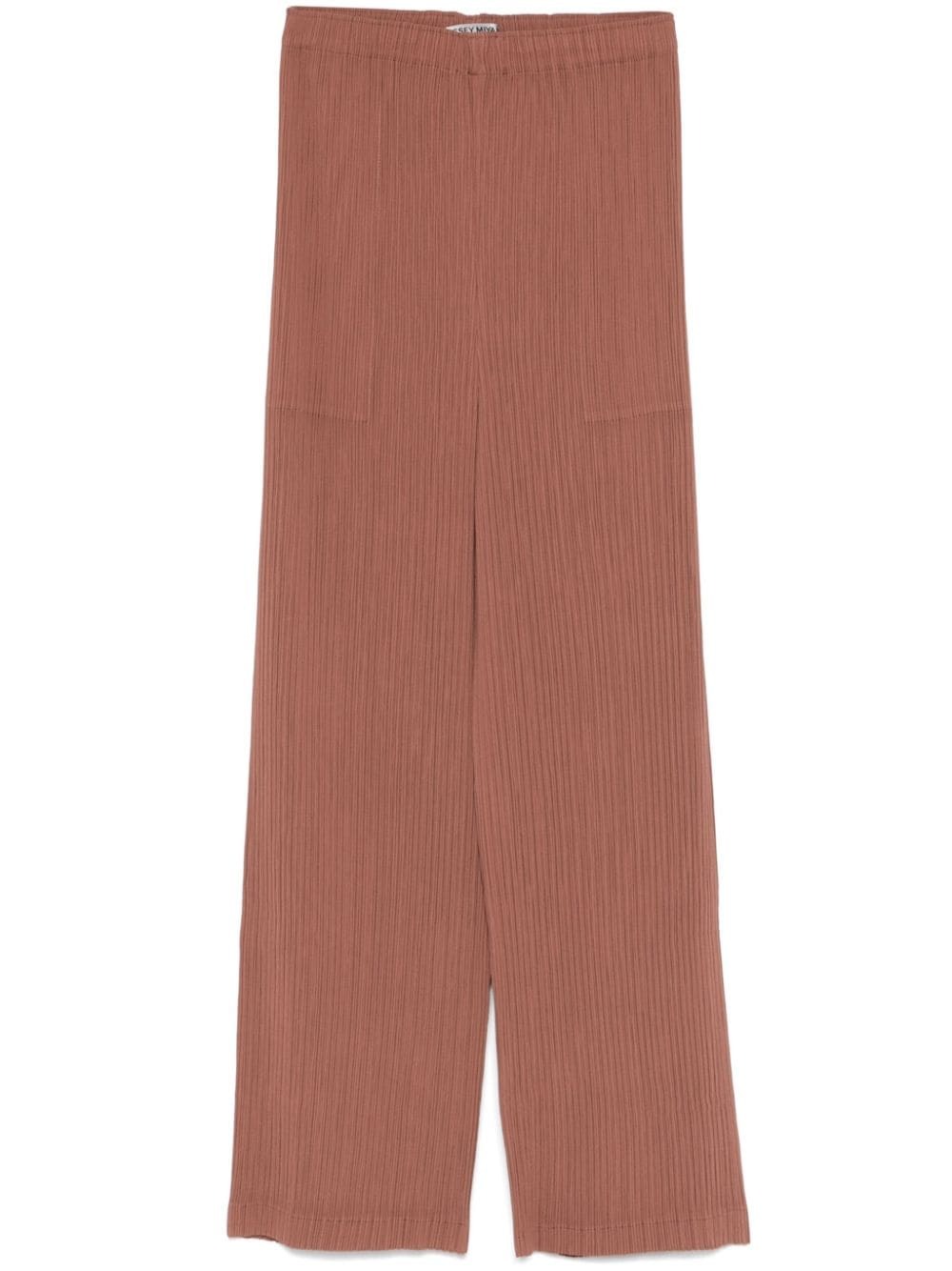 Issey Miyake Men 1990s multicolour cotton stripe wide leg trousers - size 1-2