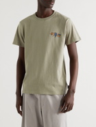 Snow Peak - Slim-Fit Printed Cotton-Jersey T-Shirt - Gray
