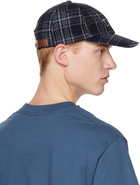 Dime Navy Plaid Cap