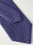 Charvet - 8.5cm Silk-Jacquard Tie - Blue
