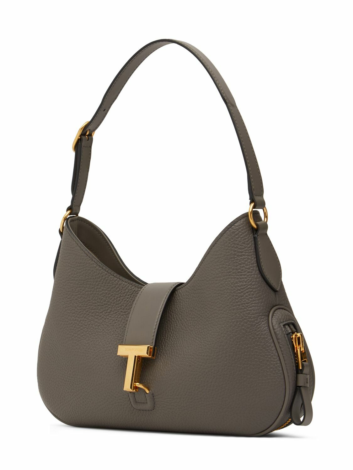 TOM FORD Medium Monarch Grain Leather Bag