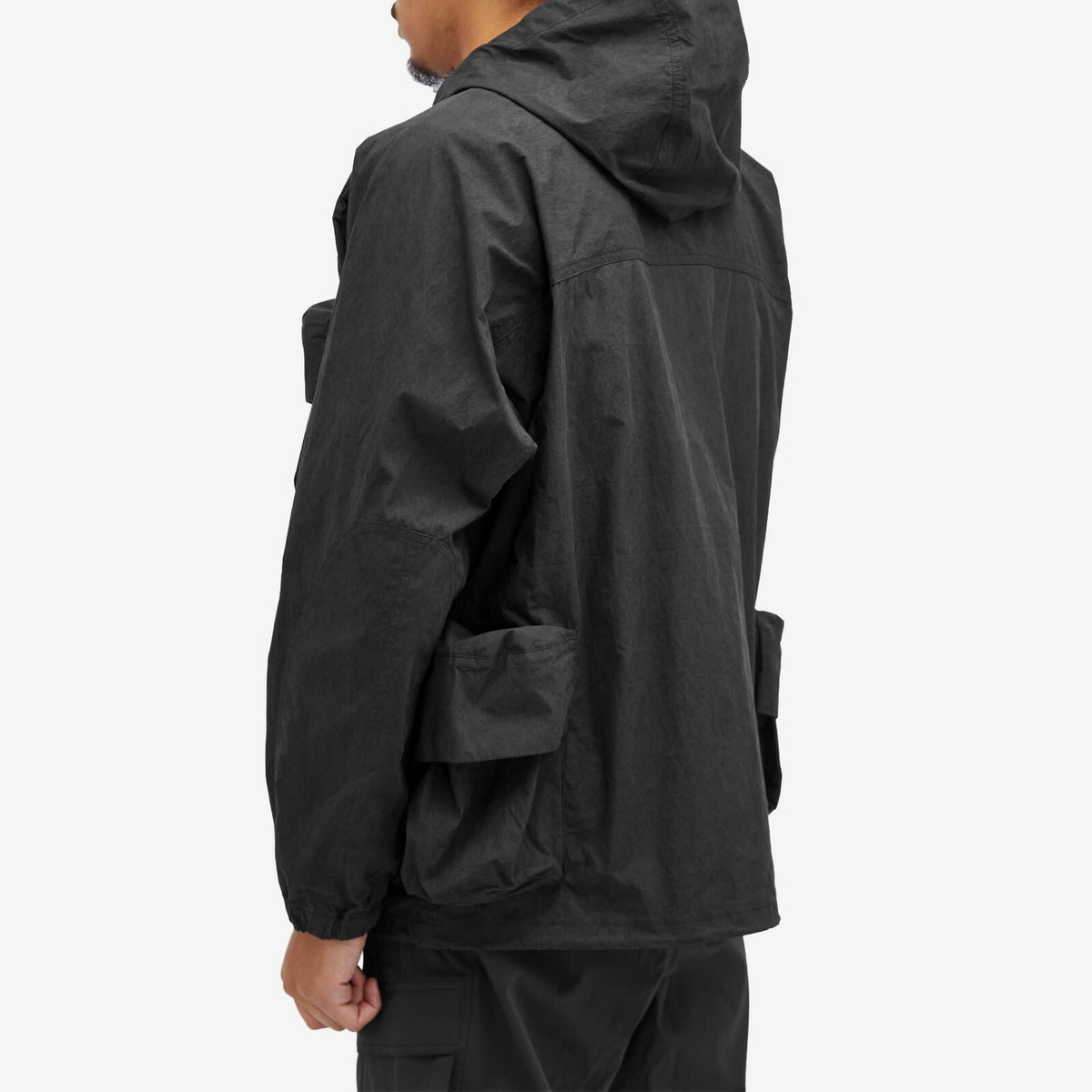 Snow Peak Men's Indigo C/N Parka Jacket in Black Snow Peak Snow Peak Men's Indigo C/N Parka Jacket in Black Snow Peak