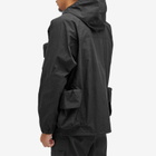 Snow Peak Men's Indigo C/N Parka Jacket in Black