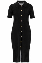 VERSACE knitted blouse shirt Black