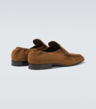 The Row Soft Two suede loafers