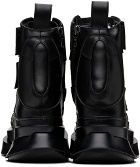 Julius Black Fastened Shell Boots