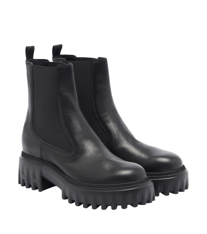 Photo: Hogan Hogan H700 leather Chelsea boots