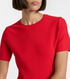 McQueen Faille minidress