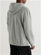 Theory - Allons Cotton-Terry Zip-Up Hoodie - Gray