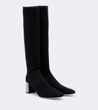 Rene Caovilla Sonia crystal-embellished knee-high boots