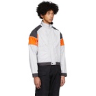 Affix Grey and Orange Work Jacket