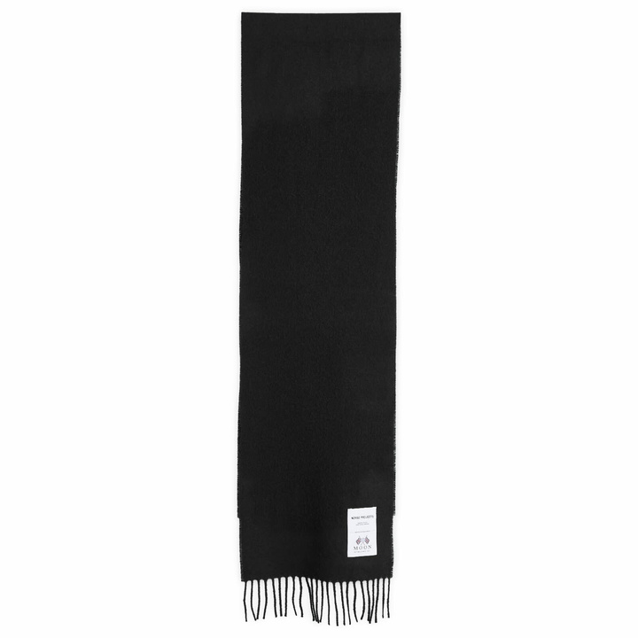 Photo: Norse Projects Men's Moon Lambswool Scarf in Black 