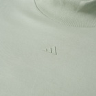 Adidas Men's Basketball Long Sleeve Back Logo T-Shirt in Halo Green