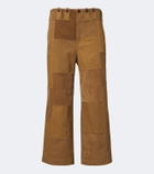 Junya Watanabe Patchwork cotton wide-leg pants