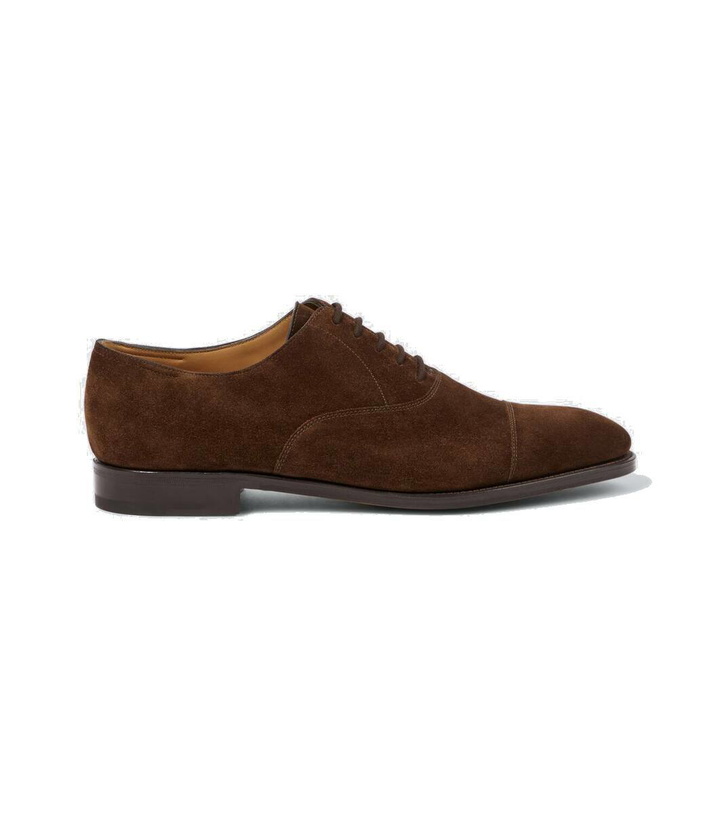 Photo: John Lobb City II suede Derby shoes