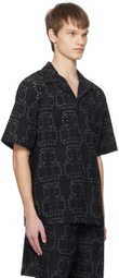 Henrik Vibskov Black Transfer Shirt