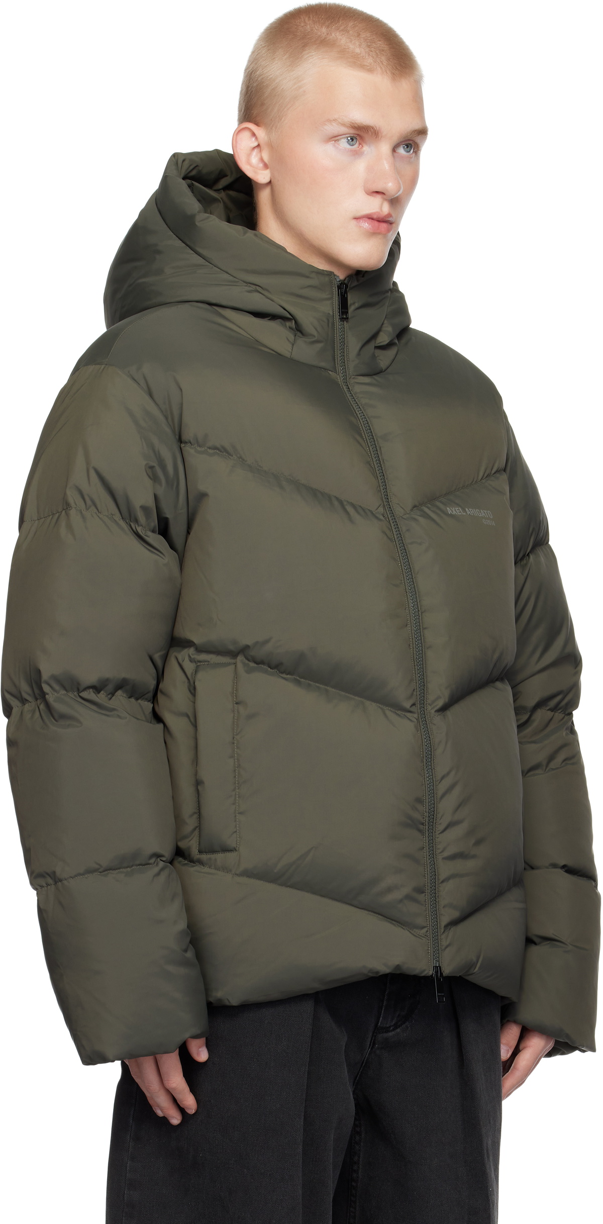 Axel Arigato Gray Peak Puffer Down Jacket
