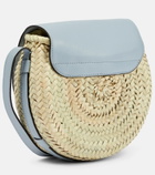 Chloe - Marcie Small raffia crossbody bag