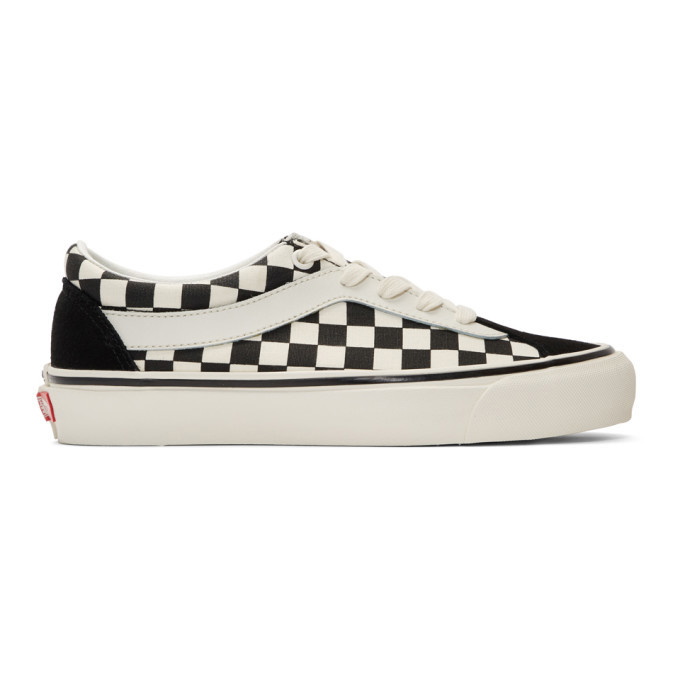 Photo: Vans Black and White Checkerboard Bold NI Sneakers