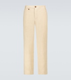 King & Tuckfield - Linen and cotton chino pants