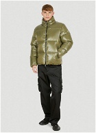 Tifo Quilted Down Jacket in Khaki