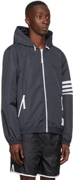 Thom Browne Navy Nylon Jacket