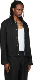 YMC Black Loft Denim Jacket