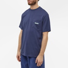 Butter Goods Men's Organic Pocket T-Shirt in Navy