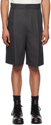 LE17SEPTEMBRE Black Side Pocket Shorts